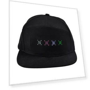 Programmable LED Message Lid — Smart Glasses, Cool Men Wardrobe