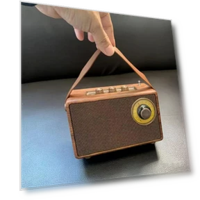 Retro Portable Bluetooth Speaker — Portable Sound Systems, Smarter than future