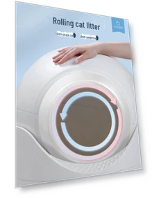 Semi-Automatic Smart Cat Litter Box — Litter Boxes, Pets Land