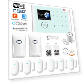 Smart Home Alarm System — Smart Home Security, Stone Home