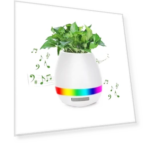 Smart LED Musical Flower Pot — Vases, Tooarts