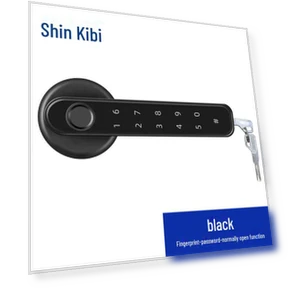 Smart Lock with Fingerprint, Bluetooth, and Card Access — Locks, Apex Gear