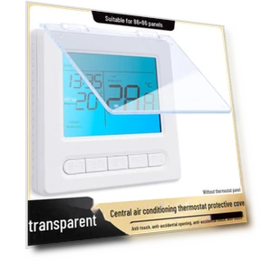 Smart Thermostat with Dust and Touch Protection — Home Climate Control, AI Supermarket