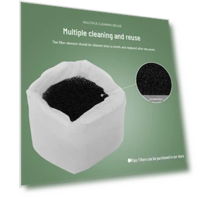 Smart UV Air Purifier — Activated Carbon Air Purifiers, AI Supermarket