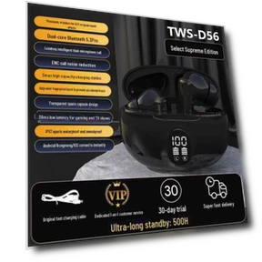Smart Voice True Wireless Bluetooth Earbuds — In-Ear Headphones, TopSky