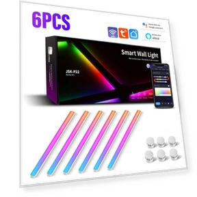Smart Wall Lamp RGBIC Light Bar — Creative Lighting Solutions, Build My Home