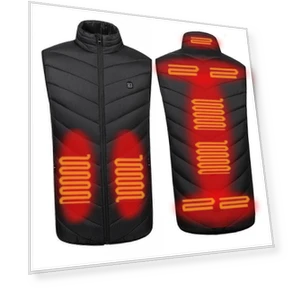 USB Heated Vest for Men — Winter Ear Protectors, Perfect choice for your home