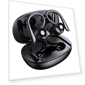 Waterproof Sports Bluetooth Headset with Over-Ear Hook — Headsets, SmartGears