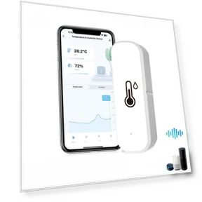 WiFi Temperature and Humidity Sensor — Home Climate Control, TopSky