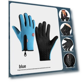Winter Unisex Bike Gloves — Gloves & Mittens, AI Supermarket
