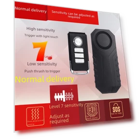 Wireless Anti-Theft Vibration Alarm with Remote Control — Accessories, Smarter than future