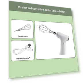Wireless Electric Mini Whisk — Whisks, AI Supermarket