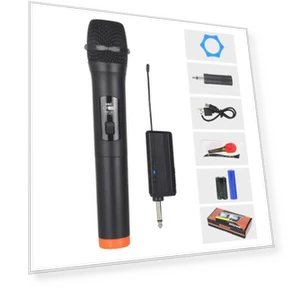 Wireless Rechargeable Microphone for Karaoke and Outdoor Singing — Sing-Along Systems, Smarter than future