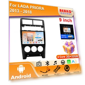 Android 13 Car Multimedia System — Stereo Receivers, Reakosound