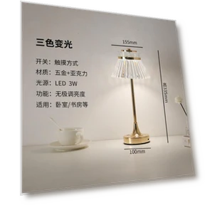 Decorative LED Table Lamp — Desk & Table Lighting, Chic Home