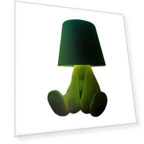 Desk Lamp in Shape of Little Person — Creative Lighting Solutions, Cleaner Products