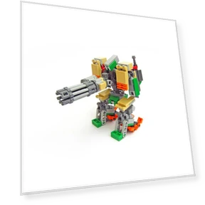 Mecha Bastions Vanguard Morphing Robot Building Blocks Kit — Construction Kits, LYB Rainbow