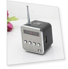 Mini Bluetooth Speaker with Display — Portable Audio, AI Supermarket