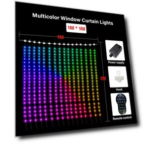Programmable Smart LED Window Curtain Light — String Lights, YOCOLO