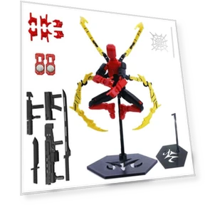 Robot Figure with Accessories — Dolls & Figures, Worry free storage