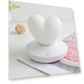 Romantic LED Heart Night Light — Night Lights, Chic Home