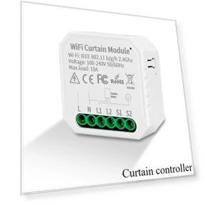 Smart Curtain Controller — Smart Home Hubs & Controllers, Red dress