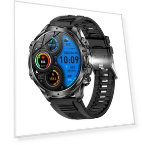 Smart Watch with Flashlight — Smartwatches, ESTG