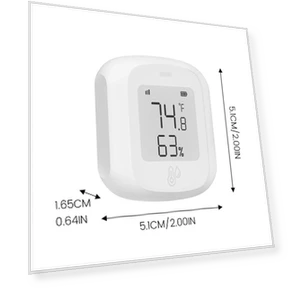 Smart WiFi/ZigBee Temperature and Humidity Sensor — Home Climate Control, ToyousoniC