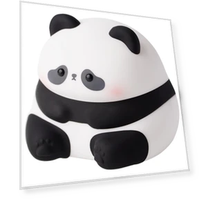 Soft Cute Panda Touch Lamp Night Light — Lamps & Shades, Chic Home