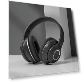 Stylish Foldable Wireless Bluetooth Headset — Headsets, AI Supermarket