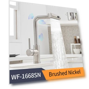 Touch Kitchen Faucet with Three Modes — Smart-Touch Kitchen Faucets, Harmonious Living Home