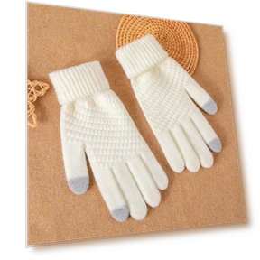 Touchscreen Gloves with Pineapple Design — Gloves, CrossCart