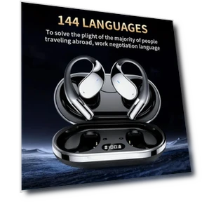 AI Translator Open-Ear Headphones — Over-Ear Headphones, Aloisia