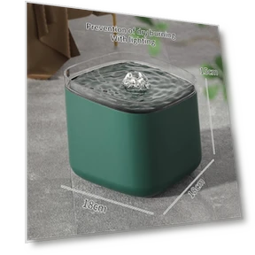 Automatic Cat Water Fountain — Pet Hydration Solutions, Indoor Furniture