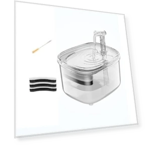 Automatic Cat Water Fountain — Pet Hydration Solutions, Art Artwork