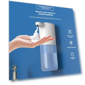Automatic Touchless Foam Soap Dispenser — Care Dispensers, AI Supermarket