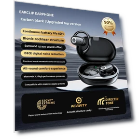Bluetooth Earbuds with Open-Ear Design — In-Ear Headphones, Pento Smart