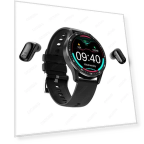 Bluetooth Headset and Smartwatch 2-in-1 — Wearable Accessories, Tiktop2