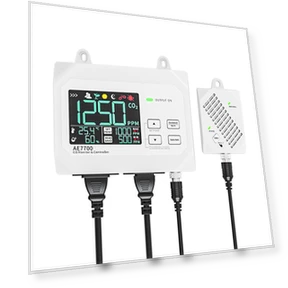 CO2 Monitor and Controller — Air Quality Monitors, KONNWEI