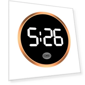 Digital Dashboard Clock — Clock, youyiming