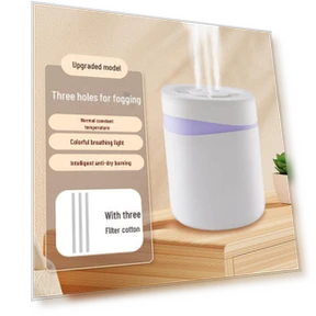Dual-purpose air humidifier and night light with remote control — Air Moisturizers, Perfect choice for your home