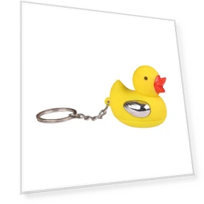 Electric Shocking Keychain with Duck — Gag Toys & Jokes, Andrew Leisure