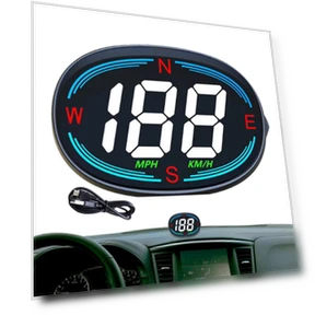 GPS Digital Speedometer with Projection Display — Speedometers, Timeless Home