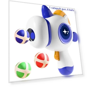 Interactive Cat Toy Ball Launcher — Cat Playthings, Hide On Push