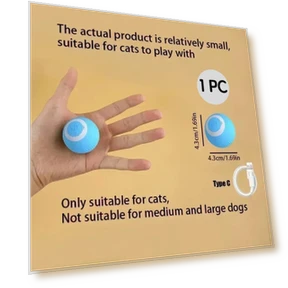 Interactive Cat Toy Ball — Cat Playthings, JINGYUE Pet