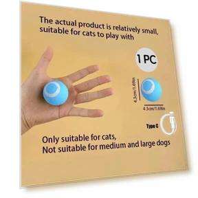 Interactive Pet Toy Ball — Cat Playthings, JINGYUE Pet