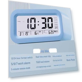Kids Smart Glowing Alarm Clock — Alarms & Clocks, StrideBox