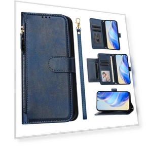 Leather Flip Wallet Case — Flip Cases, huhong718