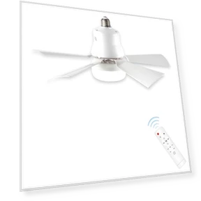 LED Ceiling Fan with Remote Dimming Function — Ceiling Fans, Chic Interiors