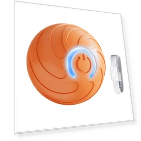 LED Pet Rolling Ball — Interactive Animal Companions, Radiant edge